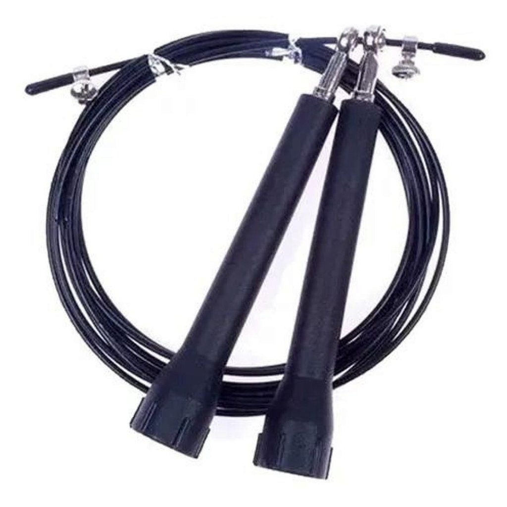 Corda De Pular Ajustavel Profissional Crossfit Speed Rope - Imagem 3