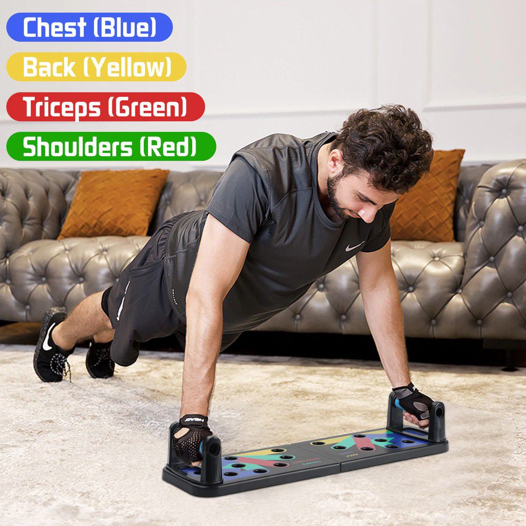 Prancha Para Flexão Multifuncional Treino De Resistência - Imagem 4