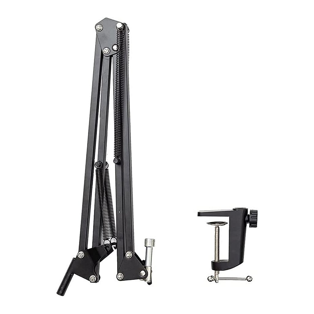 Pedestal Suporte Mesa Braço Articulado Para Microfone Studio - Imagem 6