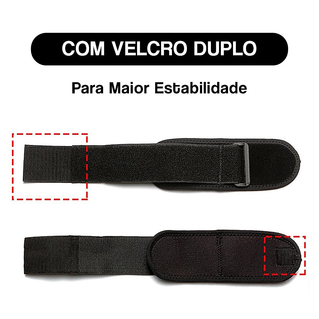 Munhequeira Para Tendinite Ortese Ajustável Pulso Neoprene Unissex - Imagem 7